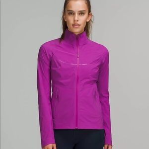Lululemon Fast and Free Windbreaker- Vivid plum